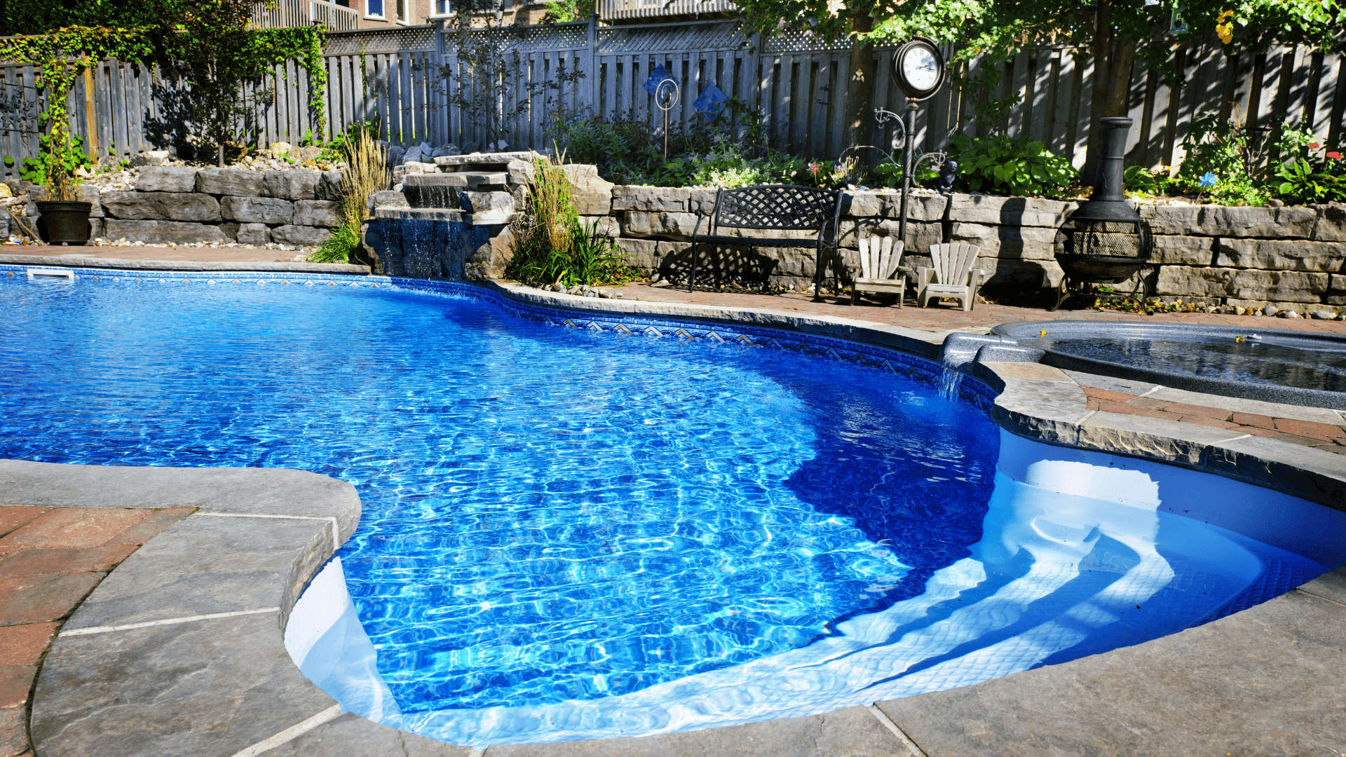 des piscines au sel