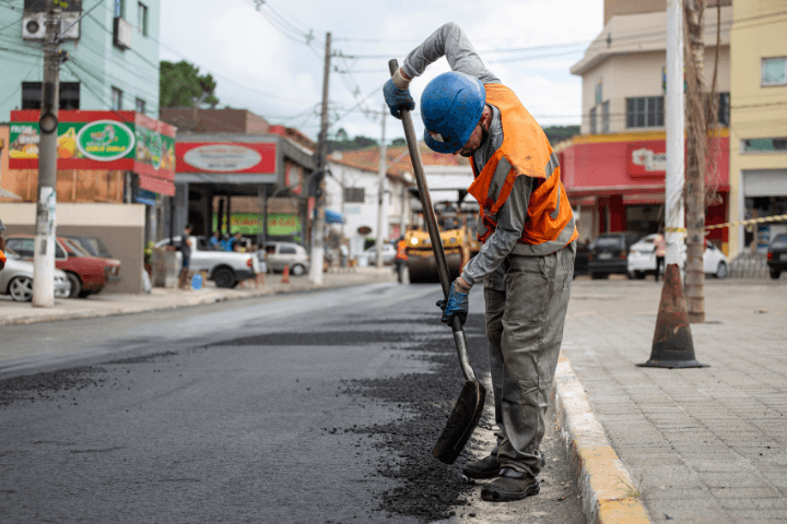 revêtement de chaussée en asphalte recylcé