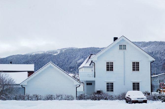 home in winter_maison l'hiver