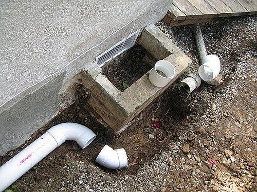 Drain français extérieur