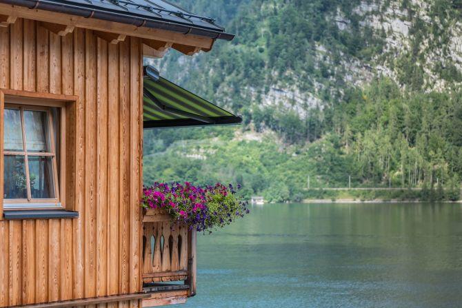 balcon en bois