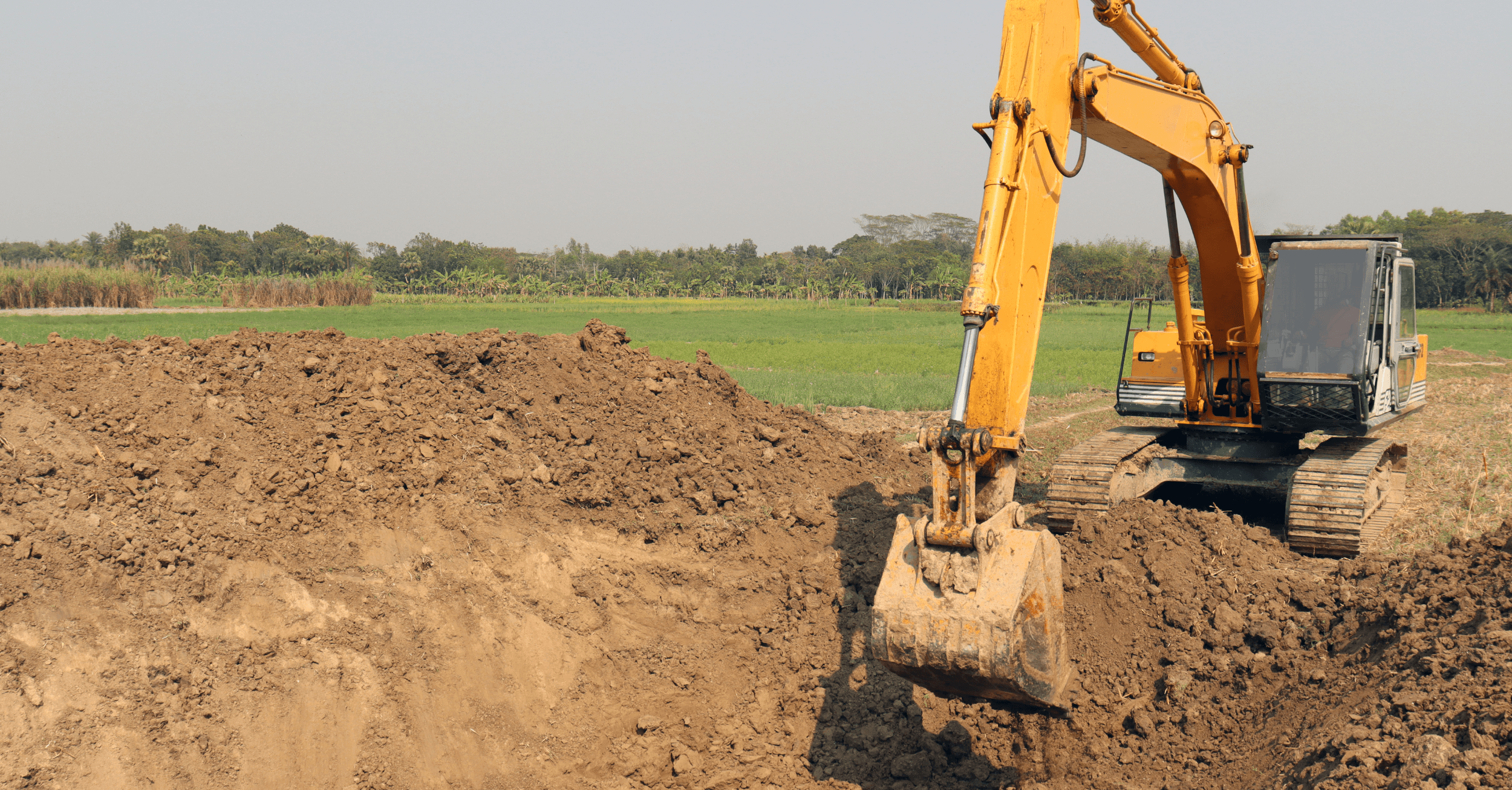 location du matériel et de la machinerie d’excavation