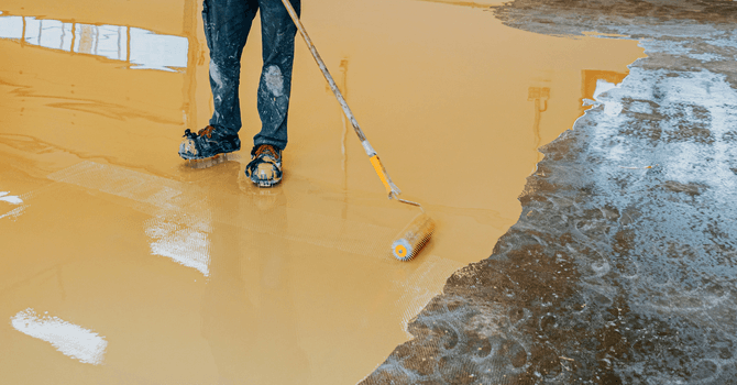 peinture époxy pour béton et planchers de garage