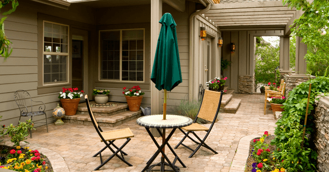 avantages d’une terrasse en pavé