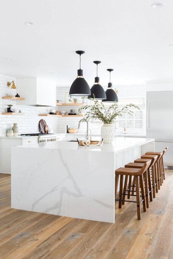 all white kitchen