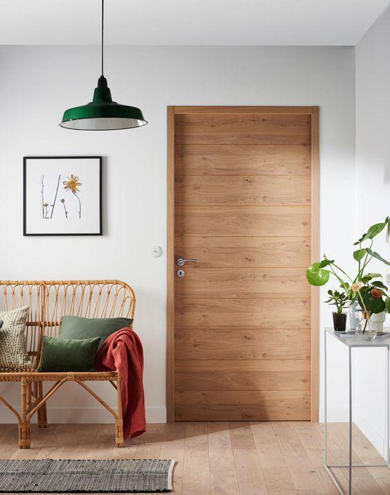 Porte en bois