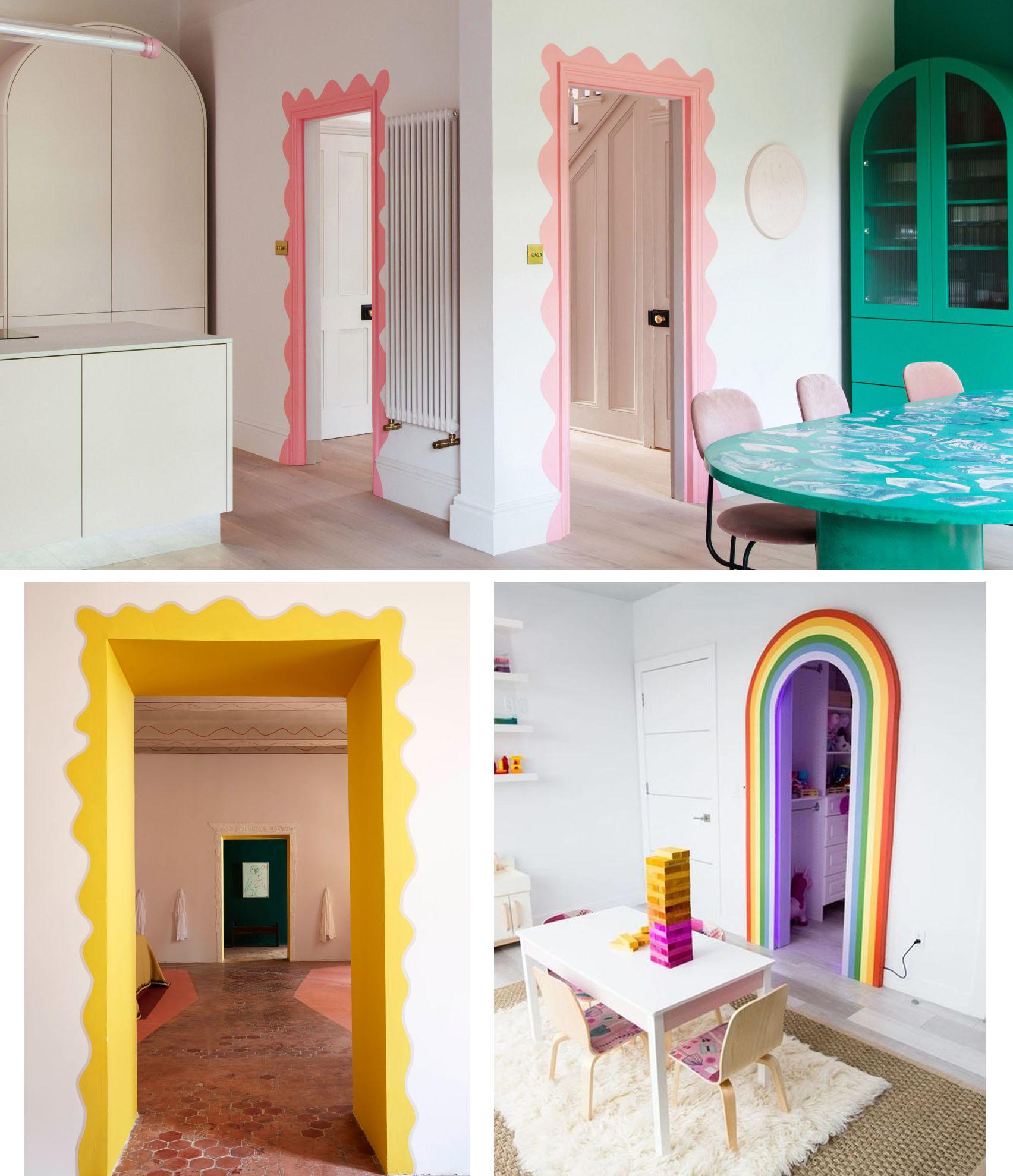 paint around door frames squiggles_Tendances design 2021 : formes et squiggles