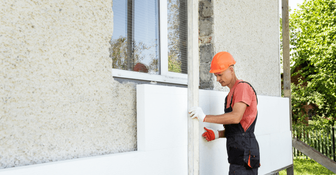 réparer et entretenir le crépi extérieur