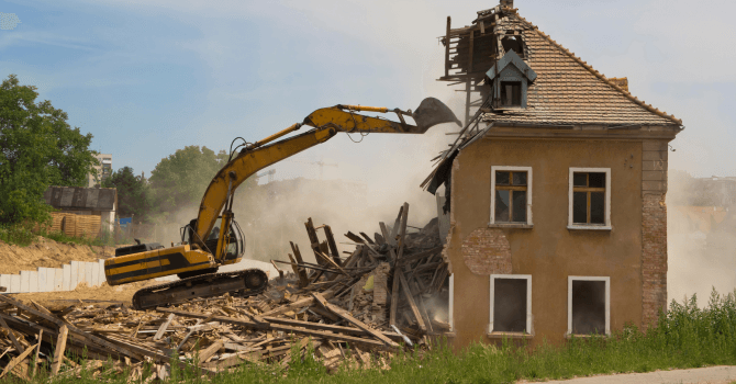 Les coûts des projets de démolition