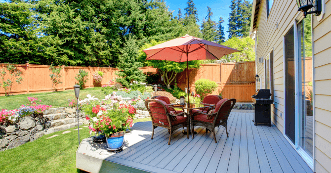 aménagement terrasse extérieure